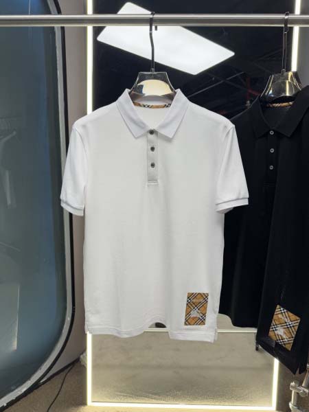 2025年4月24日入荷新作burberry半袖ポロシャツ 原版复刻高級品香港の会社超厳選★入手困難/誕生日プレゼント/yinx工場M-3XL