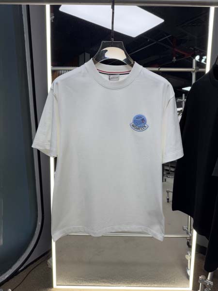 2025年4月24日入荷新作MONCLER半袖Tシャツ 原版复刻高級品香港の会社超厳選★入手困難/誕生日プレゼント/yinx工場M-XXXL