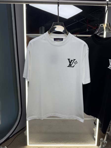 2025年4月24日入荷新作Louis Vuitton半袖Tシャツ 原版复刻高級品香港の会社超厳選★入手困難/誕生日プレゼント/yinx工場M-XXXL