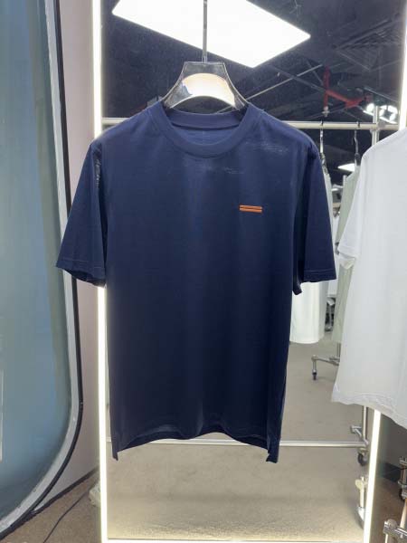 2025年4月24日入荷新作ZEGNA半袖Tシャツ 原版复刻高級品香港の会社超厳選★入手困難/誕生日プレゼント/yinx工場M-XXXL