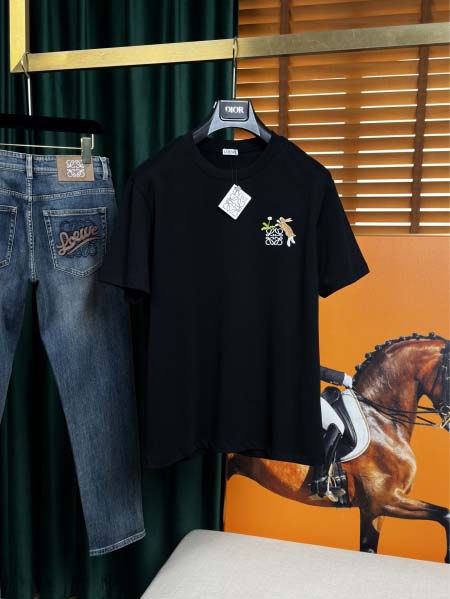 2025年4月25日入荷新作LOEWE半袖Tシャツ 原版复刻高級品香港の会社超厳選★入手困難/誕生日プレゼント/yinx工場