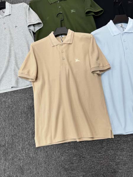 2025年4月25日入荷新作burberry半袖ポロシャツ 原版复刻高級品香港の会社超厳選★入手困難/誕生日プレゼント/yinx工場