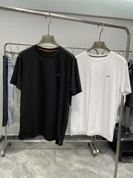 2025年4月25日入荷新作ZEGNA半袖Tシャツ 原版复刻高級品香港の会社超厳選★入手困難/誕生日プレゼント/yinx工場