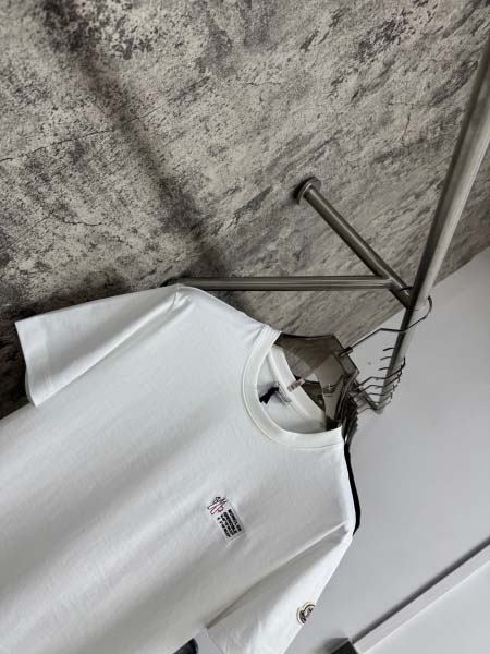 2025年4月25日入荷新作MONCLER半袖Tシャツ 原版复刻高級品香港の会社超厳選★入手困難/誕生日プレゼント/yinx工場