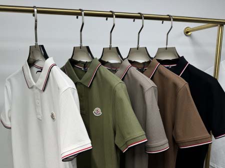 2025年4月25日入荷新作MONCLER半袖ポロシャツ 原版复刻高級品香港の会社超厳選★入手困難/誕生日プレゼント/yinx工場