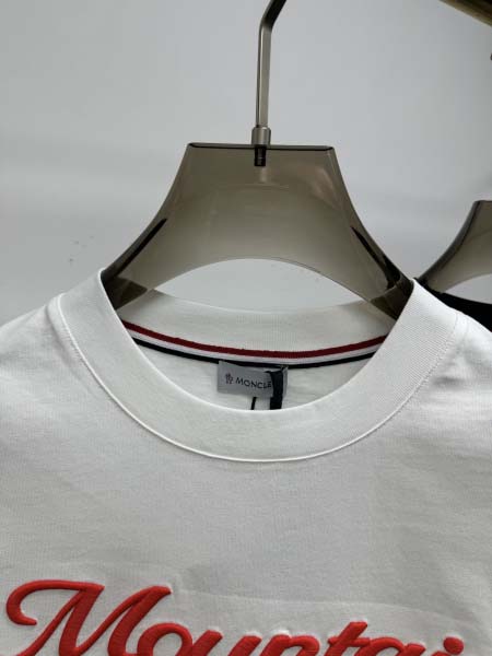 2025年4月26日入荷新作Moncler半袖Tシャツ 原版复刻高級品香港の会社超厳選★入手困難/誕生日プレゼント/yinx工場
