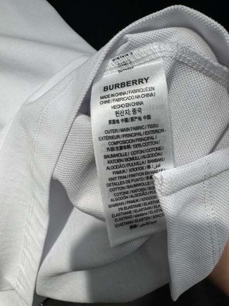 2025年4月26日入荷新作Burberry半袖ポロシャツ 原版复刻高級品香港の会社超厳選★入手困難/誕生日プレゼント/yinx工場
