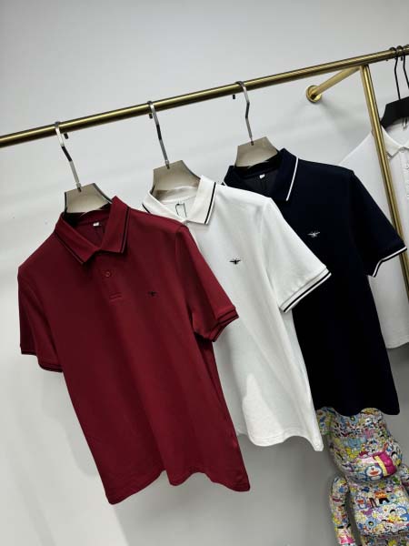 2025年4月26日入荷新作DIOR半袖ポロシャツ 原版复刻高級品香港の会社超厳選★入手困難/誕生日プレゼント/yinx工場
