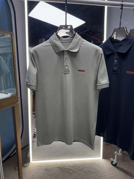 2025年4月26日入荷新作ZEGNA半袖ポロシャツ 原版复刻高級品香港の会社超厳選★入手困難/誕生日プレゼント/yinx工場