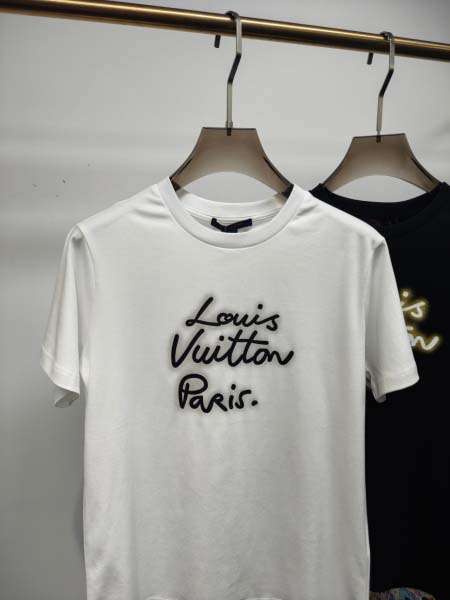 2025年4月26日入荷新作Louis Vuitton半袖Tシャツ 原版复刻高級品香港の会社超厳選★入手困難/誕生日プレゼント/yinx工場