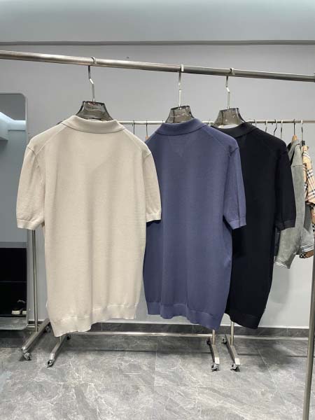 2025年4月26日入荷新作loro piana半袖ポロシャツ 原版复刻高級品香港の会社超厳選★入手困難/誕生日プレゼント/yinx工場