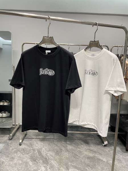 2025年4月26日入荷新作Burberry半袖Tシャツ 原版复刻高級品香港の会社超厳選★入手困難/誕生日プレゼント/yinx工場