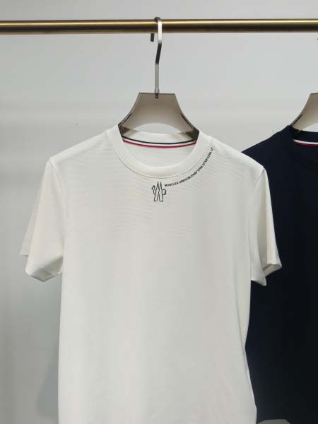 2025年4月26日入荷新作Moncler半袖Tシャツ 原版复刻高級品香港の会社超厳選★入手困難/誕生日プレゼント/yinx工場