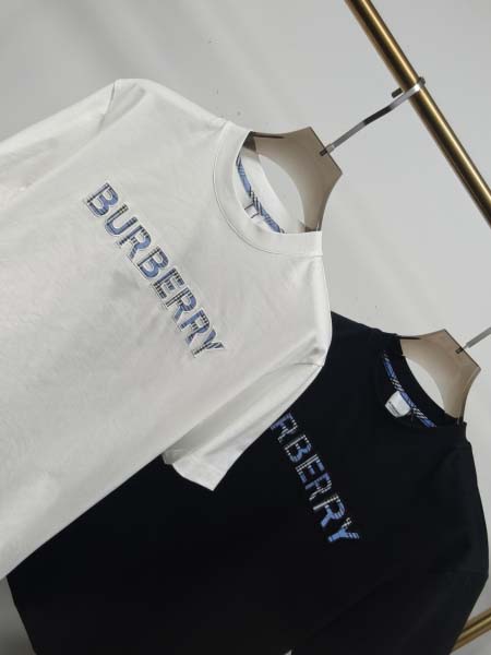 2025年4月26日入荷新作Burberry半袖Tシャツ 原版复刻高級品香港の会社超厳選★入手困難/誕生日プレゼント/yinx工場