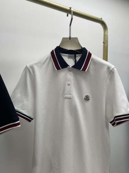 2025年4月26日入荷新作MONCLER半袖ポロシャツ 原版复刻高級品香港の会社超厳選★入手困難/誕生日プレゼント/yinx工場