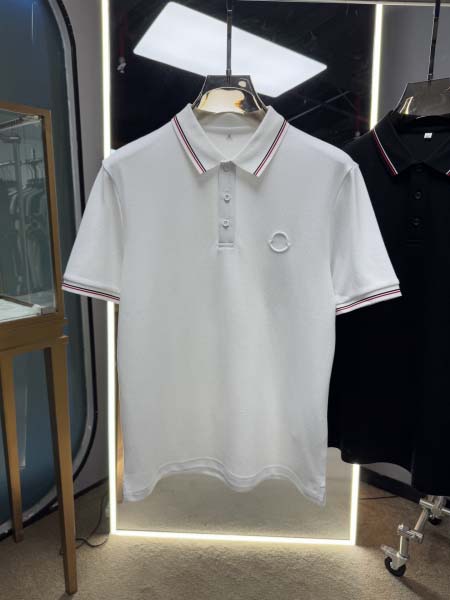 2025年4月26日入荷新作MONCLER半袖ポロシャツ 原版复刻高級品香港の会社超厳選★入手困難/誕生日プレゼント/yinx工場