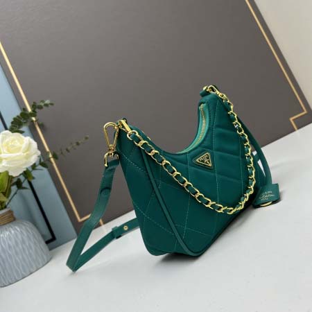 2025年4月27日入荷新作 1BH404手提款nylon Hobo   型番：1BH404SIZE:22XX18x底6.5cm  /XX工場