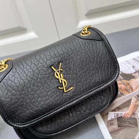 2025年4月29日入荷新作羊革 YSL mini niki サイズ18.5*12*7cm/XX工場