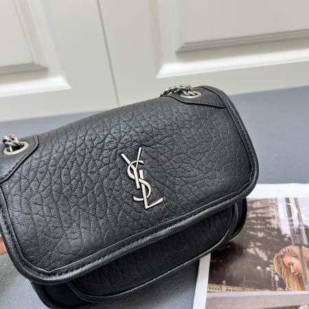 2025年4月29日入荷新作羊革 YSL mini niki サイズ18.5*12*7cm/XX工場