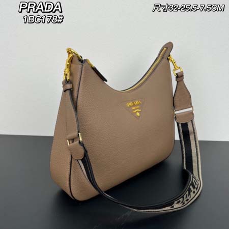 2025年4月29日入荷新作PRADA新作大 ショルダーバッグ1BC178 サイズ： 32x 25.5x 7.5cm/XX工場