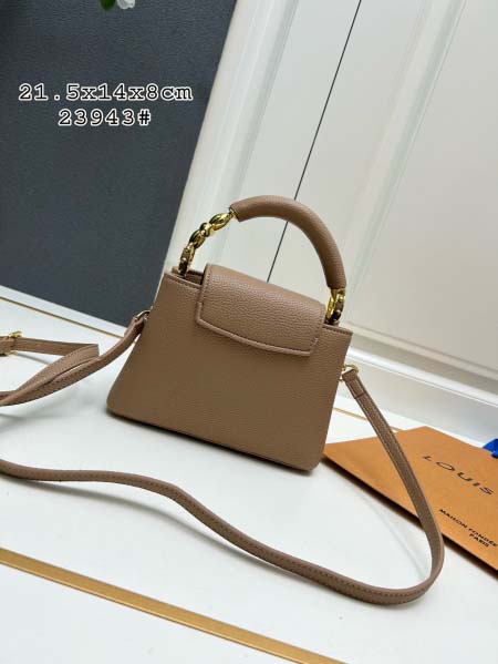 2025年4月29日入荷新作 小 Louis Vuitton M23943 Capucines21 x 14 x 8CM/XX工場
