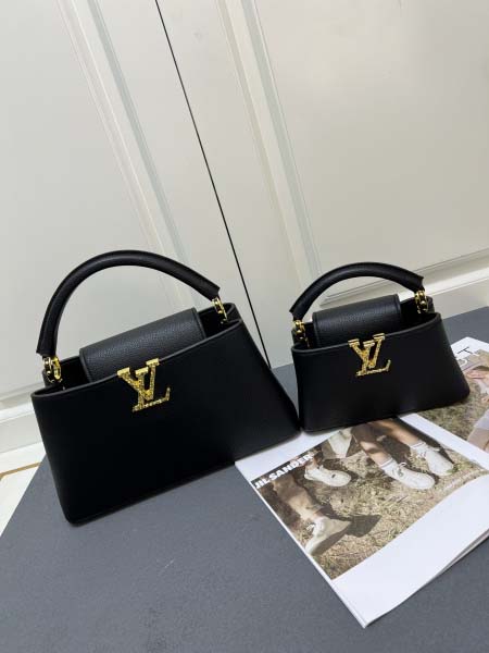 2025年4月29日入荷新作Louis VuittonM24671 Capucines East West 22 x 12 x 8CM/XX工場