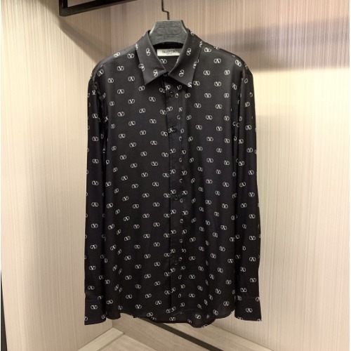 2025年5月1日春夏新品VALENTINO長袖シャツ 素材100%:シルク