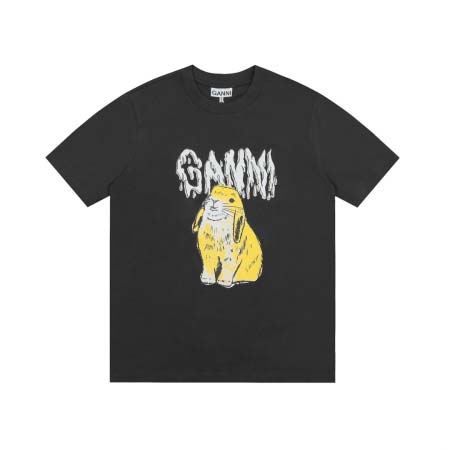 2025年5月1日入荷新作GANNI半袖 Tシャツ誕生日プレゼントの服/男女兼用/カップル服人気/R&B