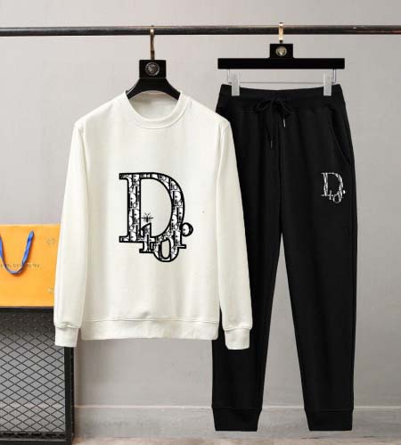 2025年4月1日入荷新作Dior春秋メンズ 上下セットM-...