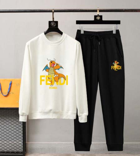 2025年4月1日入荷新作FENDI春秋メンズ 上下セットM...