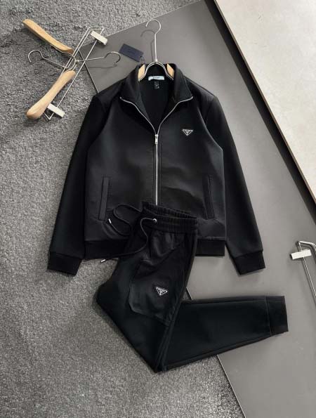 2025年4月1日入荷新作PRADA春秋メンズ 上下セットM...