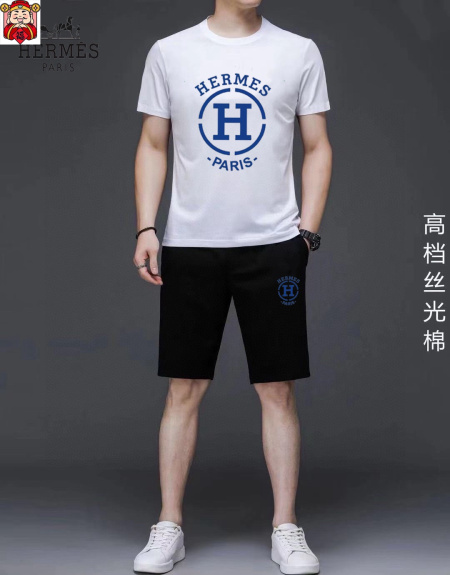 2025年4月1日入荷新作HERMES夏メンズ 上下セットM...