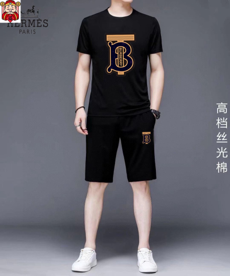 2025年4月1日入荷新作BURBERRY夏メンズ 上下セッ...