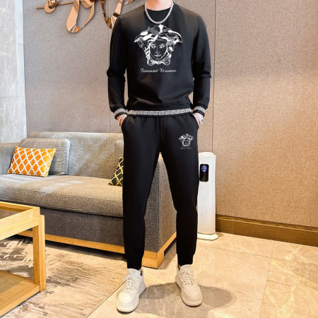 2025年4月1日入荷新作VERSACE春秋メンズ 上下セッ...