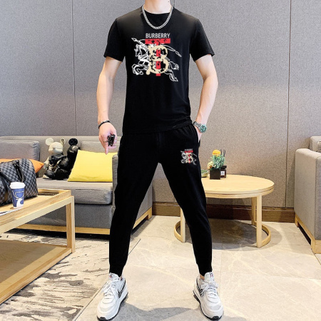 2025年4月1日入荷新作BURBERRY夏メンズ 上下セッ...