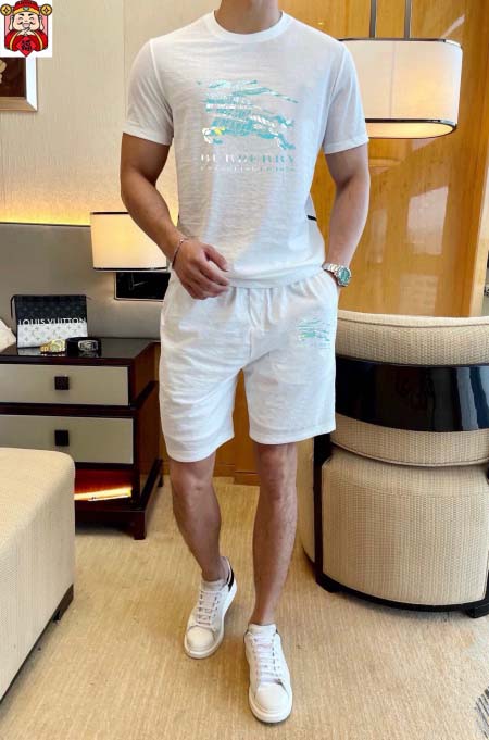 2025年4月1日入荷新作burberry夏メンズ 上下セッ...