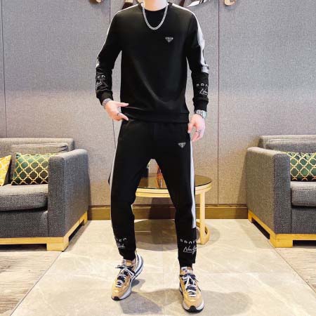 2025年4月1日入荷新作PRADA春秋メンズ 上下セットM...