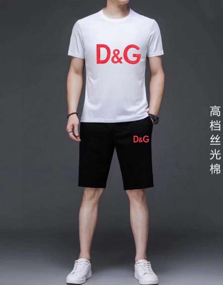 2025年4月2日入荷新作D&G夏メンズ 上下セットM-5X...