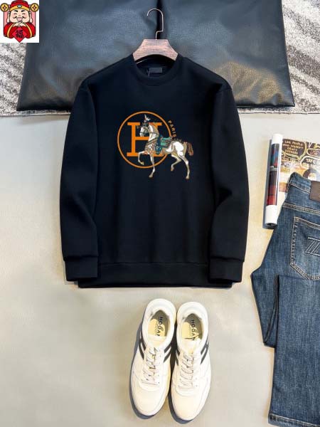 2025年4月2日入荷新作HERMESメンズ トレーナーM-...