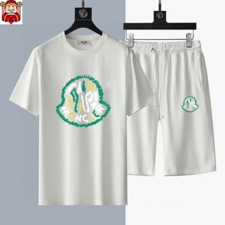 2025年4月2日入荷新作MONCLER夏メンズ 上下セット...