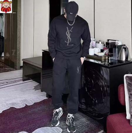 2025年4月2日入荷新作YSL春秋メンズ 上下セットM-5...