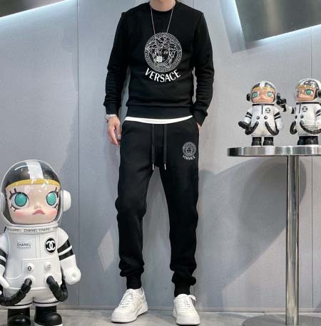 2025年4月2日入荷新作VERSACE春秋メンズ 上下セッ...