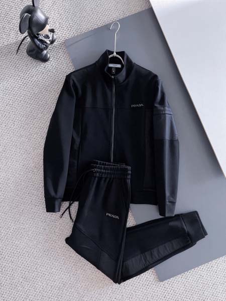 2025年4月2日入荷新作PRADA春秋メンズ 上下セットM...