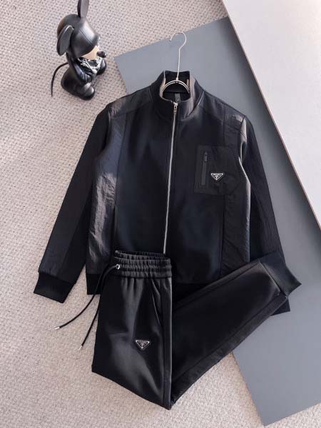 2025年4月2日入荷新作PRADA春秋メンズ 上下セットM...