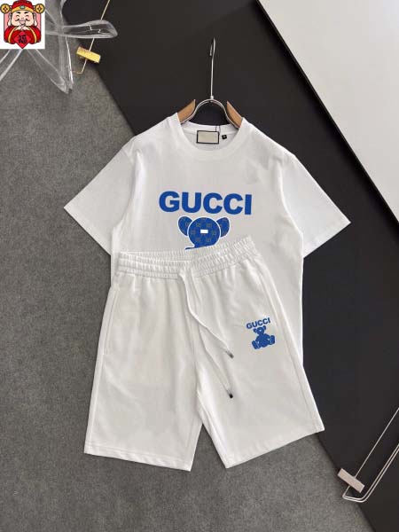 2025年4月2日入荷新作GUCCI夏メンズ 上下セットM-...