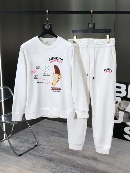 2025年4月2日入荷新作FENDI春秋メンズ 上下セットM...