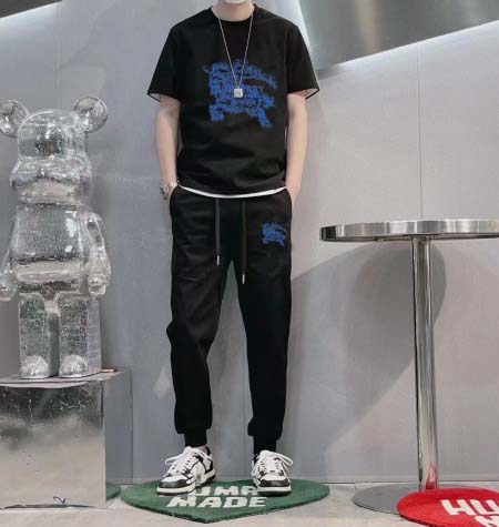 2025年4月2日入荷新作burberry夏メンズ 上下セッ...