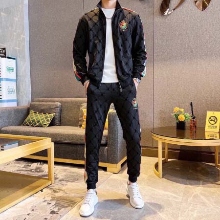 2025年4月2日入荷新作GUCCI春秋メンズ 上下セットM...