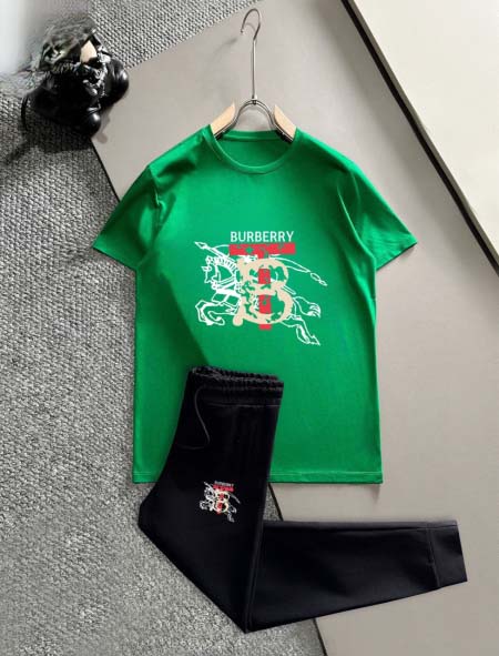 2025年4月2日入荷新作burberry夏メンズ 上下セッ...