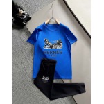 2025年4月2日入荷新作HERMES夏メンズ 上下セットM-5XL/zhan工場